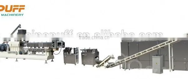 Puffed Rice Production Line/Single Screw Artificial Rice Extruder Machine photo-4