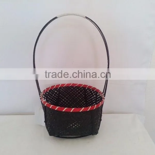 Bamboo Baskets for Flowers, Rattan Flowers Baskets