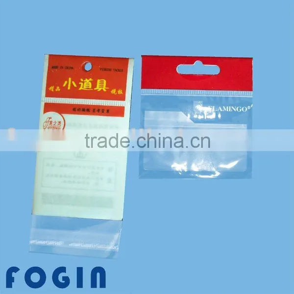 Header Cards Plastic Bags Printing