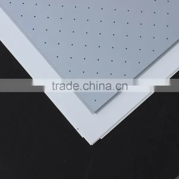 Round Diagonal Perforations Suspended Metal Ceiling Aluminum False Ceiling photo-5