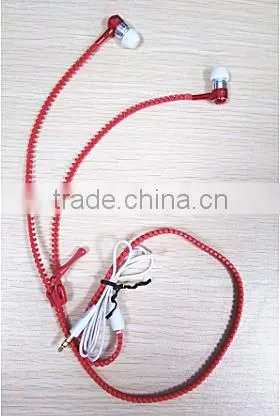 Wholesale Popular 3d Mobile Phone Cover Sbs Zipper Earphones or Compress With Zipper Headset photo-2