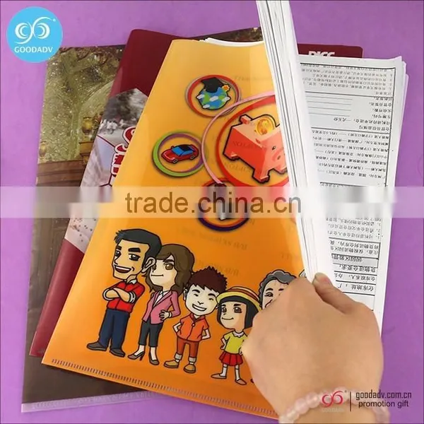 Multifunctional Portable a4 Size pp File Folder Popular Office Supplies Plastic File Folders photo-5