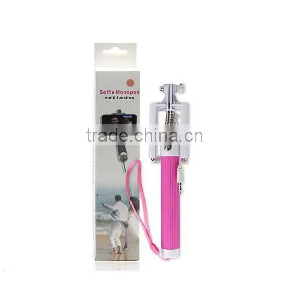 Hot Products Monopod Wire Cable Flodable Mini Selfie Stick photo-4
