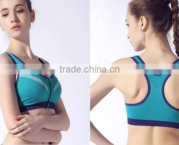 Summer Style Women Cotton Stretch Athletic Vest Gym Fitness Sports Bra photo-4