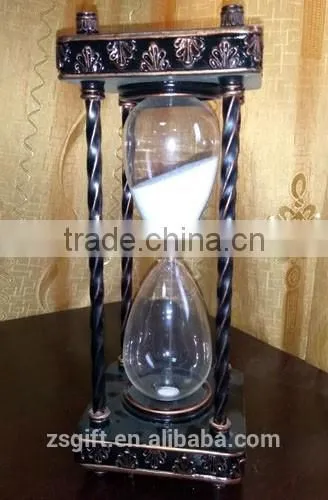 Fancy Sand Timer- Art Glassware Glass Sand Timer Sand Clock Hourglass photo-3