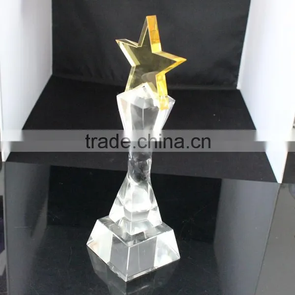 Custom Crystal Star Trophy for Soldier photo-3