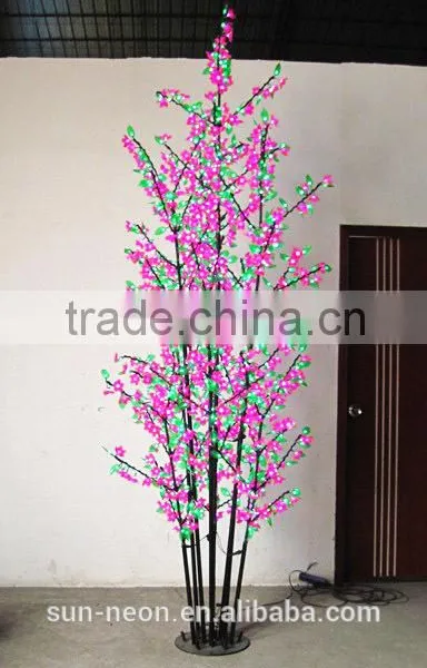 Beautiful 864 Leds Lilac H150cm Artificial Decorative Outdoor Tree Lighting photo-2