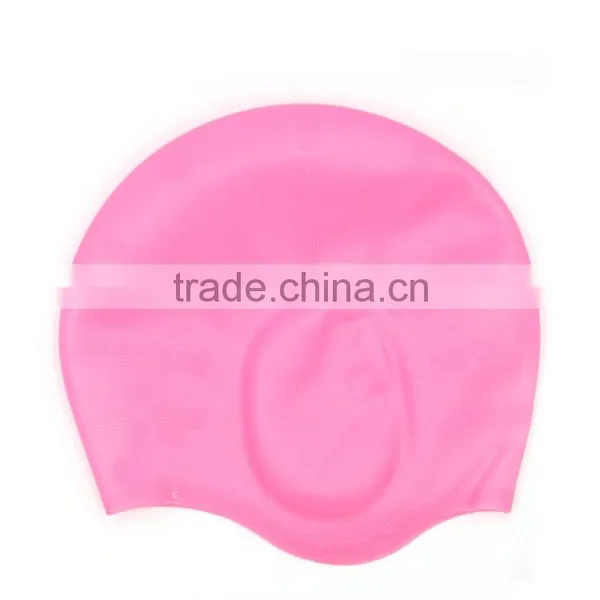 2016 Custom Logo Adult Kid Size Silicone Swim Cap,professional Silicone Swimming Cap Manufacturer photo-3