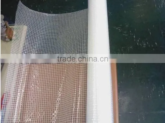 Flame-resistant,cold-resistant 200*300D PVC Transparent Mesh Fabric photo-5