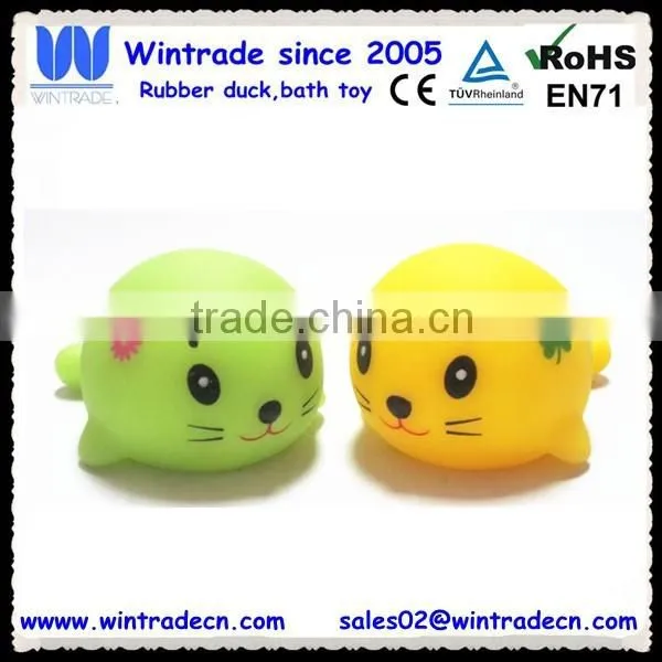 Blue and yellow sealion BB whistle squeaky seal animal