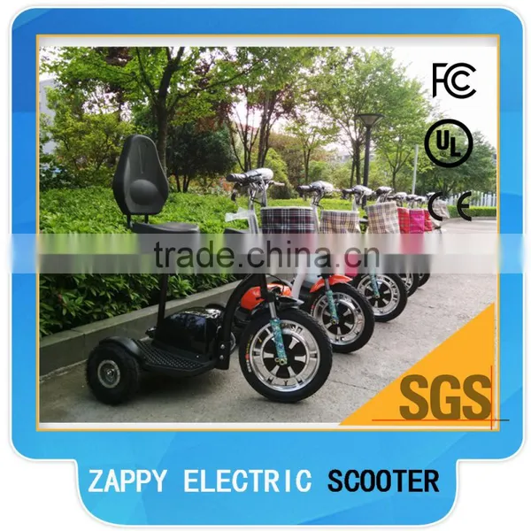 48V Voltage and Open Body Type Electric Scooter Three Wheel Motor Vehicle