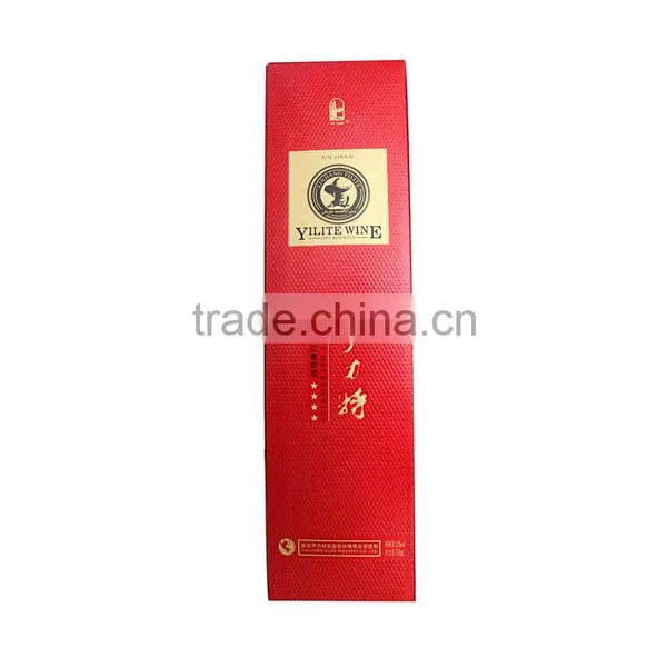 Custom Red Color Single Wine Glass Box photo-4