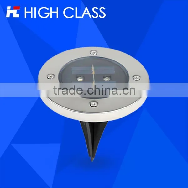 Insert Type Garden Pathway Underground Light LED Solar Lawn Lamp photo-2