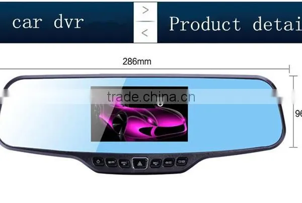 2016 Best Sale Factory Price Revering Mirror Rear View Mirror Camera Monitor System With Mirror Monitor Wirelss Backup Camera photo-3
