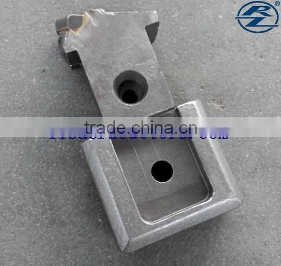 WB39 WS39 Foundation Drilling Tools Quick Change Bars Flat Teeth Replaceable Blocks Piling Rig Flat Casing Teeth photo-2