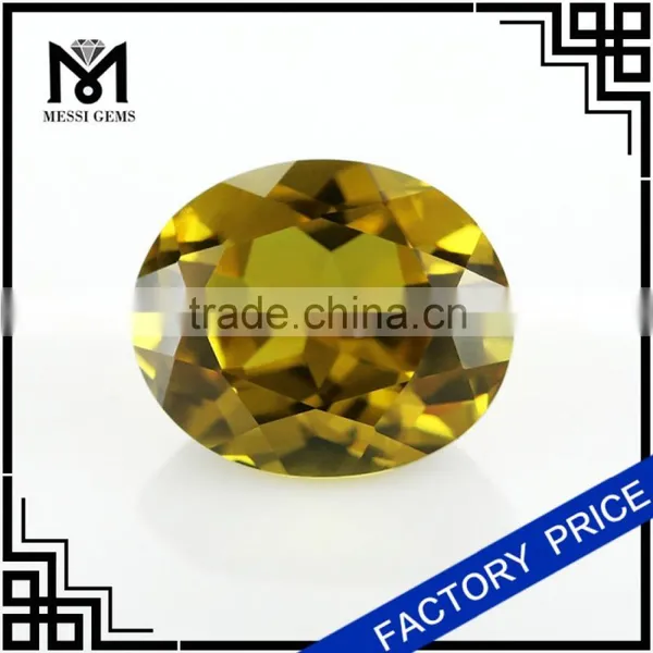 Big Size Oval Green Nano Gemstone Fashion Jewelry Making photo-5