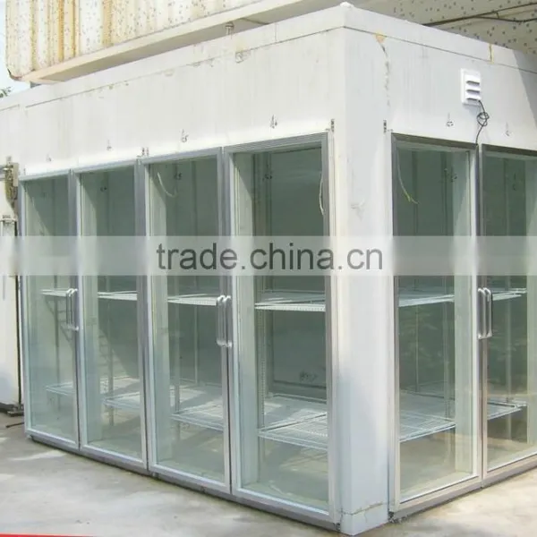 Multi-glass Doors Display Cold Room photo-5