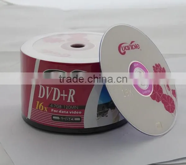 High Compatibility Dvdr 4.7GB Blank Dvd in Bulk With Shrink Wrap Packing photo-5
