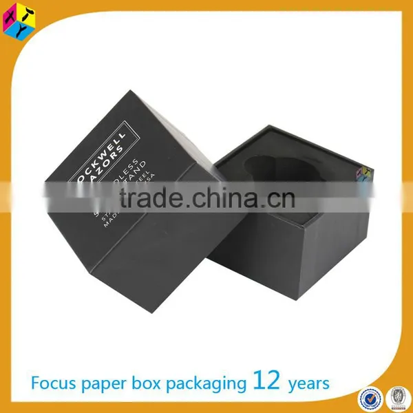 Plain Cosmetic Product Black Custom Box Printing photo-6