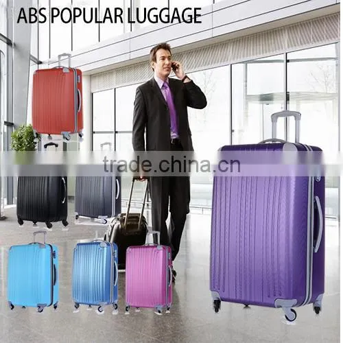 2016 travel trolley suitcase abs shell
