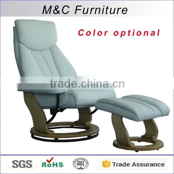 Latest Design K/D Home Relax Chair With Ottoman