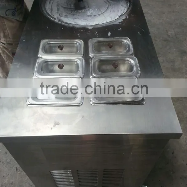 Factory Make Fry Ice / Roll Ice Cream Making Machine photo-5