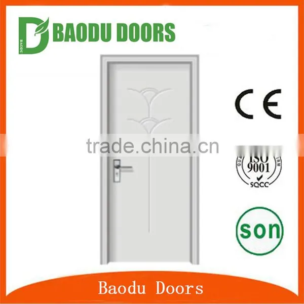 MDF Door Material and Finished Surface Finishing Internal Pvc Mdf Door photo-2