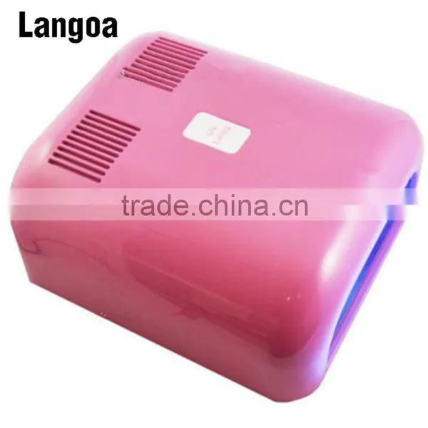 36w uv Led Nail Lamp Machine Timer Fuse + 4 x 9w Bulbs photo-3