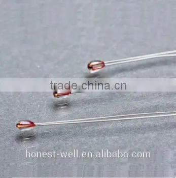MF57 Series Home Appliance Electronic Thermometer Glass Encapsulated NTC Thermistor