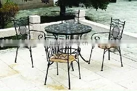 Metal Square Mosaic Garden Furniture