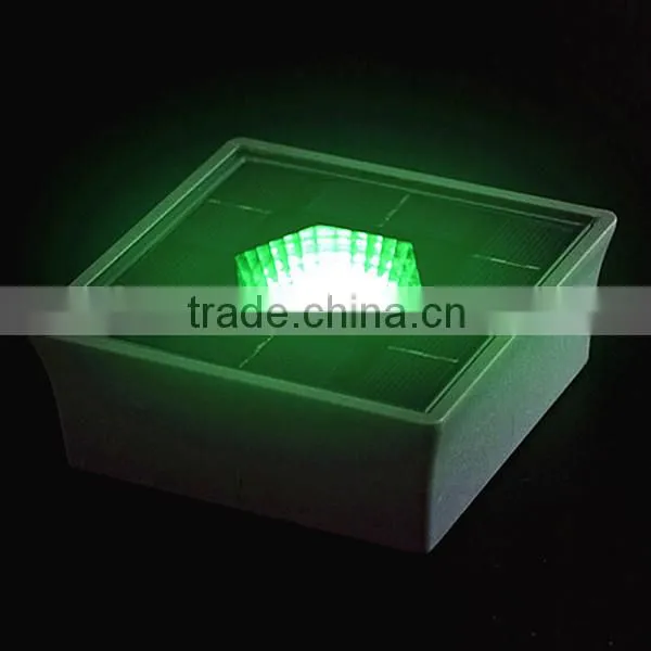 Five Colors for Option Solar Power Led Floor Ground Light photo-3