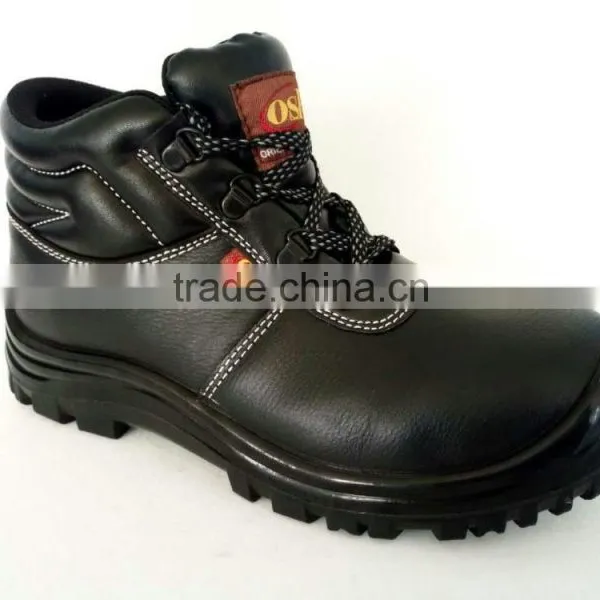 Low Price Good Quality Genuine Leather PU Sole Safety Footwear photo-3