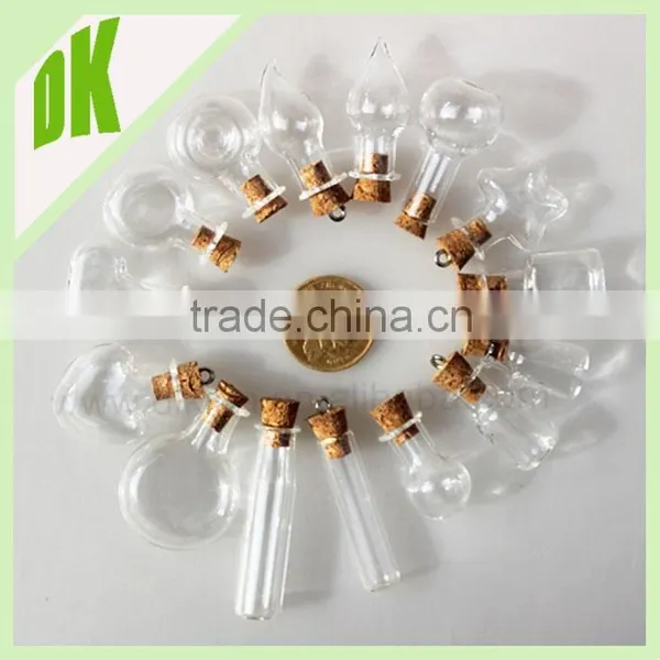Alina~!~ Bell Jar With Wooden Corks. Empty Vials Mini Message In Small Empty Glass Bottles Traders in Usa photo-3