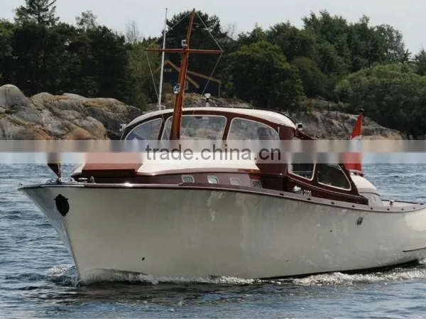 Luxury Wooden Yacht