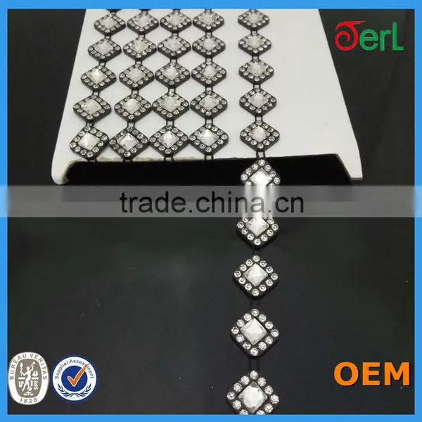 Plastic Trimming With Glass for Jewelry Decoration China Wholesale Price photo-5