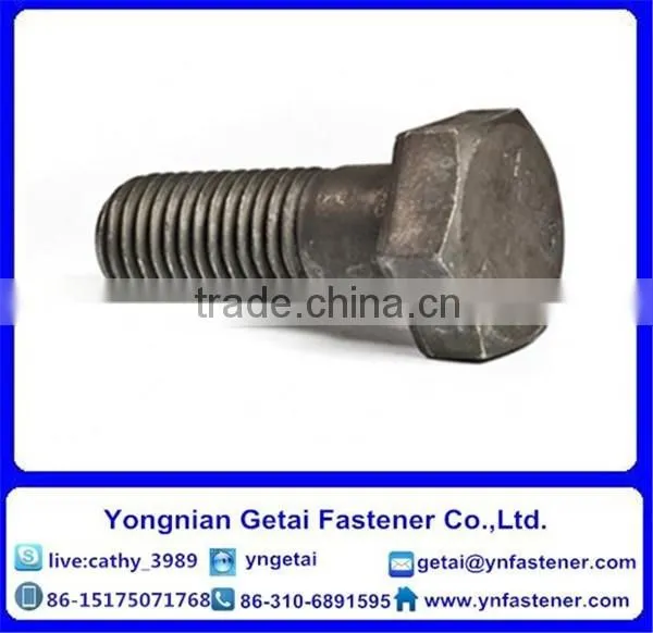 Hexagon Head Bolts, Hot Dip Galvanized (H.D.G) /Galvanized With Black /yellow Zinc Plated/blue White photo-5