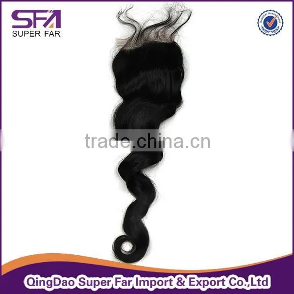 Heat Resistant Fiber Lace Closure, no Shedding Closure photo-4