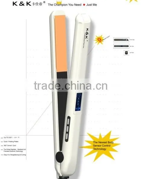Professional Titanium Flat Iron for Salon