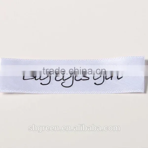Soft Printing Both Sides Satin Label for Suits photo-6