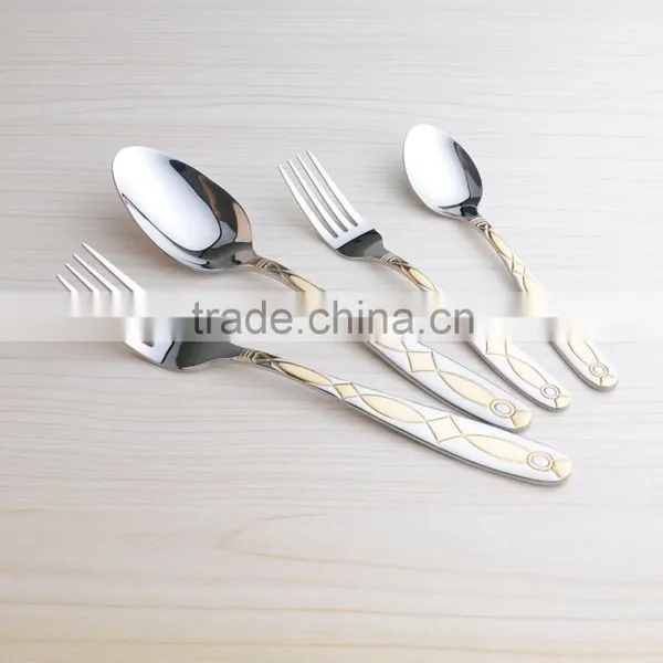 Elegant Spoon and Fork Set , Spoon and Fork Set , Chinese Soup Bowl and Spoon Set photo-2