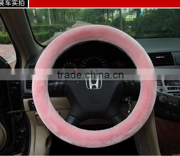 Hot Sell !! ZHIXIA Brand High Quality PU Leather Car Steering Wheel Covers Made in China photo-3