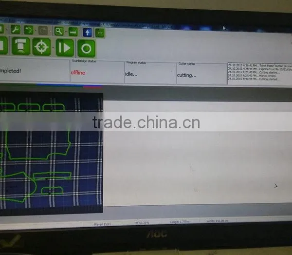 Vision Laser Cutting System for Patterned Fabrics Marker Matching photo-3