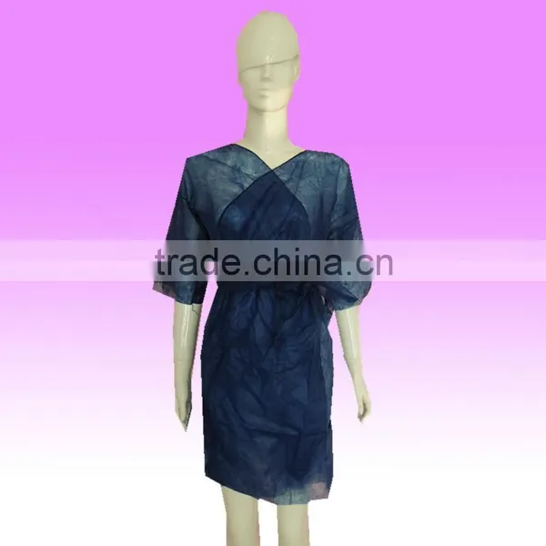 Short Sleeves Disposable pp Nonwoven Kimono/bathrobe photo-2