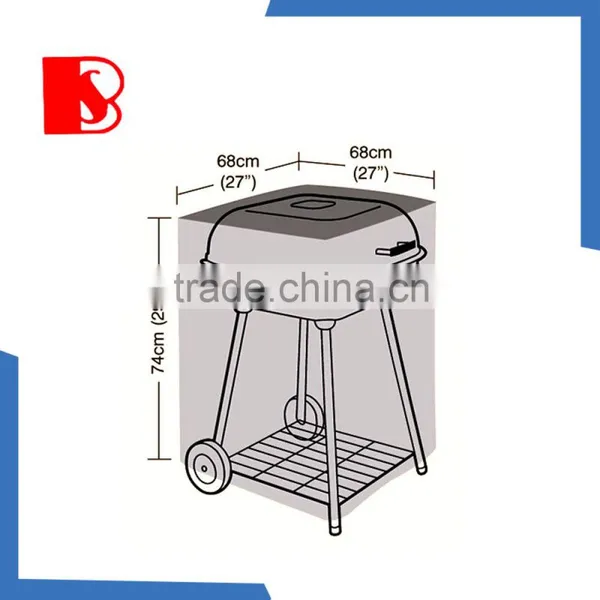 2015 Popular Products Bbq Grill Cover Garden Bbq Cover Waterproof Colorful Bbq Grill Cover Bbq Accessories Bbq Cover photo-5