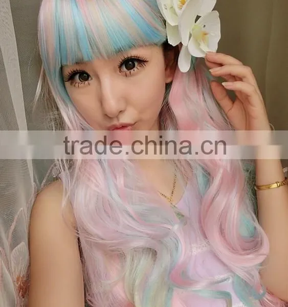 2015 NEW Wet and Wavy Cheap Lace Front Wig Factory Price Lolita Wig FOR SALE photo-3