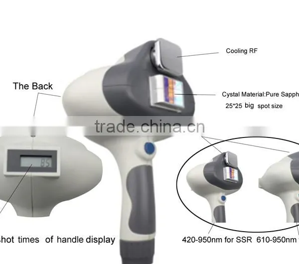 Ipl Hair Removal Machine Shr Best Ipl System Device Hot Sale for Pain Hair Removal Skin Rejuvenation photo-3