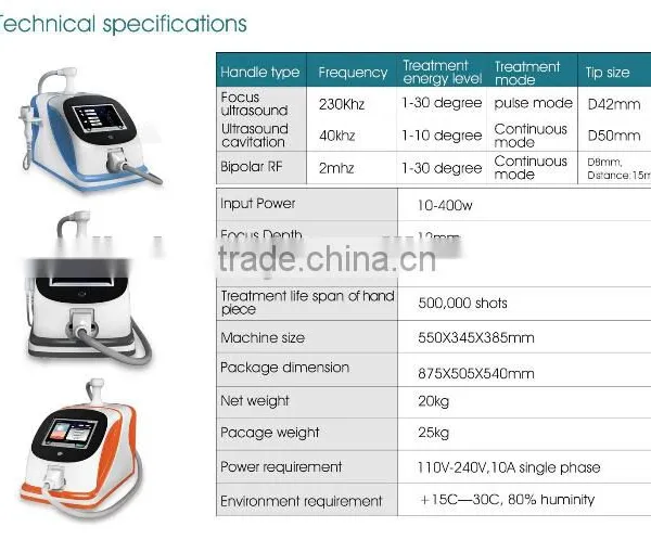 Professional High Intensity Focused Ultrasound Therapy Beauty Machine Weight Loss Machine Fat Burning Instrument photo-3