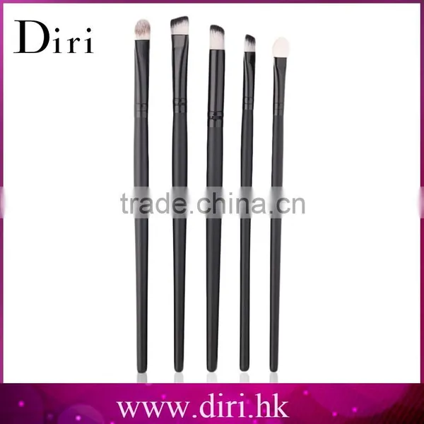 Pro 5Pcs Cosmetics Makeup Brush Rose Golden Eye Shadow Applicator Custom Logo Makeup Brush Set photo-3