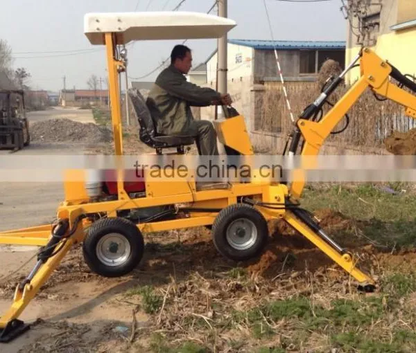 18hp Diesel Engine ATV Backhoe for Sale photo-3