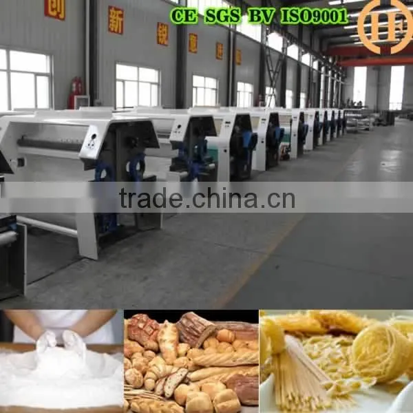 50T/24H Wheat Flour Milling Machine, Can Produce the Flour to Make All Kinds of Food, Like Bread, Cake, Biscuit, Pasta, Chapatti photo-4